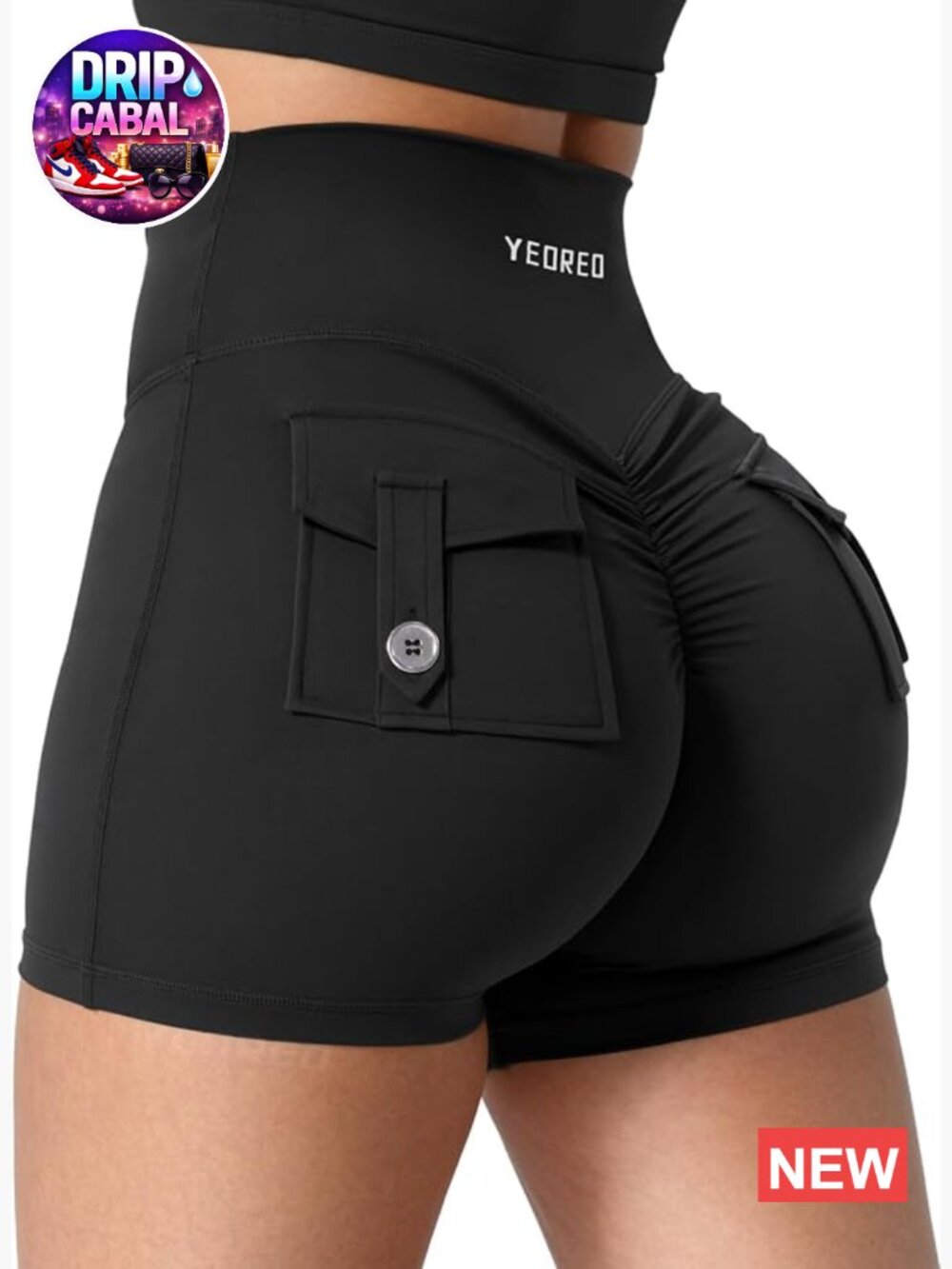 Scrunch Workout Shorts With Pockets High Waisted Biker Shorts
